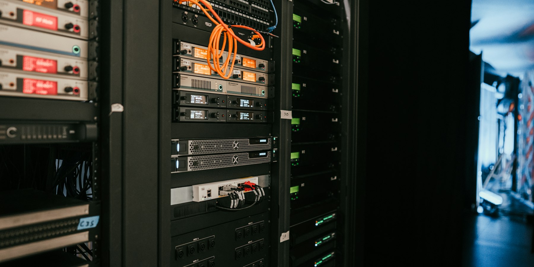 Rack de servidores en un centro de datos (imagen ilustrativa)